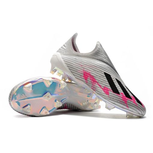 Adidas X 19+ FG - Zilver Zwart Roze_7.jpg